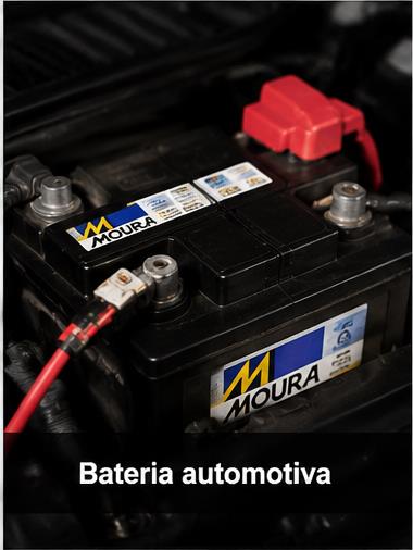 Bateria automotiva em teste